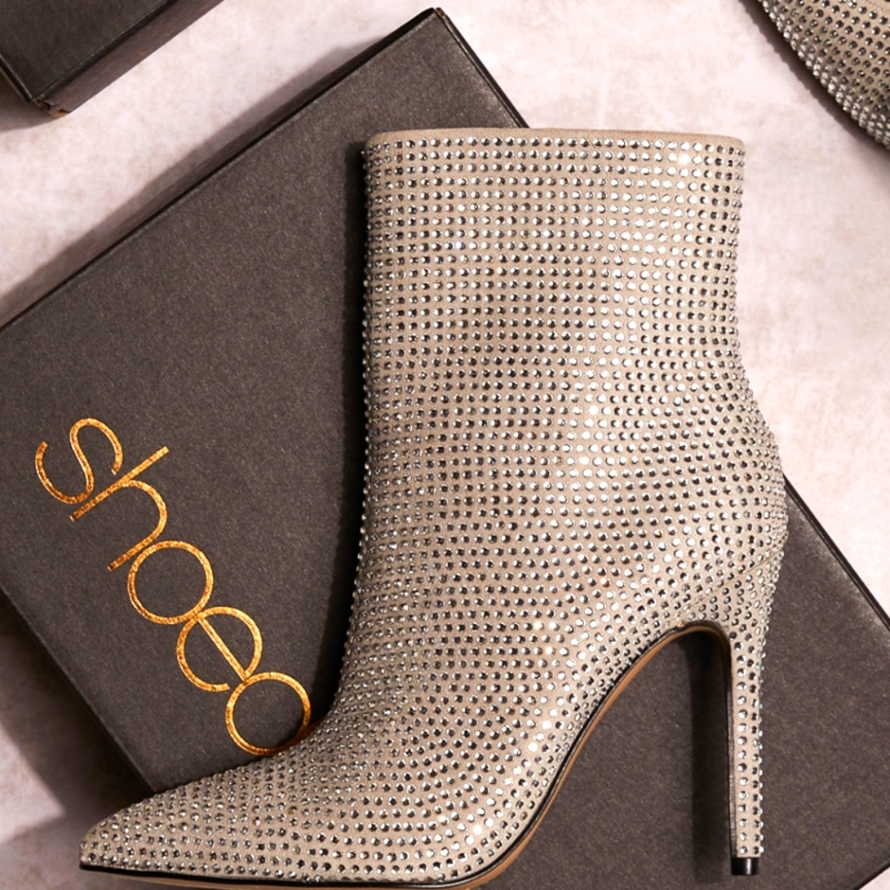 Rhinestone boots